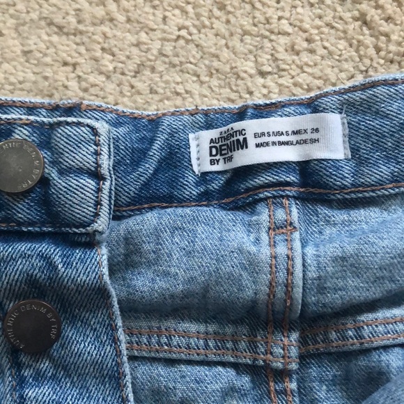 Zara Authentic Denim Skirt Size S - Picture 2 of 3